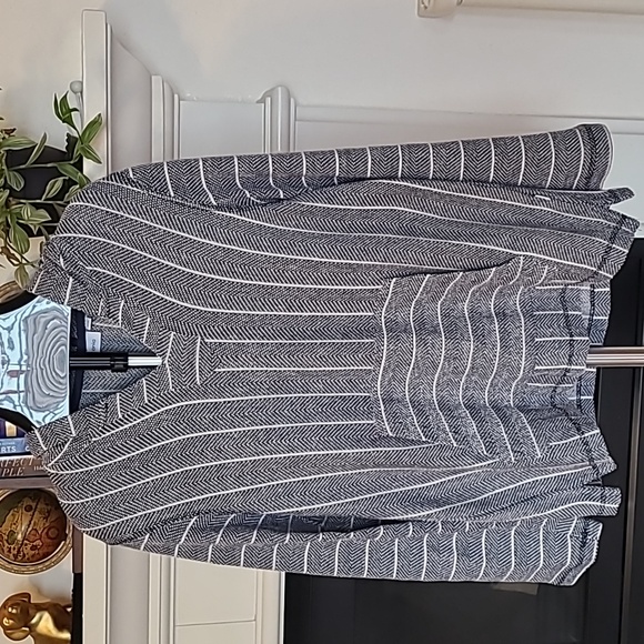ONIA HEERINGBONE BAJA HOODIE DEEP NAVY MENS SIZE MEDIUM - Picture 1 of 11